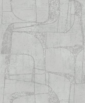 Novamur Leyla Behang organische stenen motief met metallic details - 82452