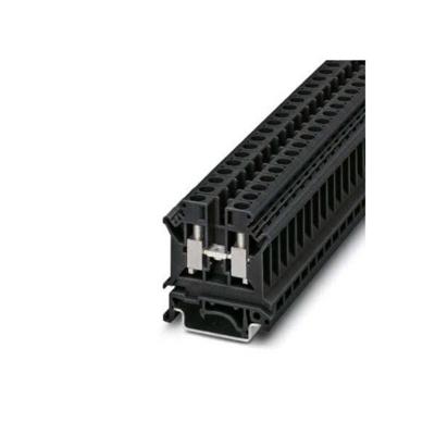 Phoenix Contact 3022328 Doorgangsserieklem 10.2 mm Schroeven Zwart 50 stuk(s)