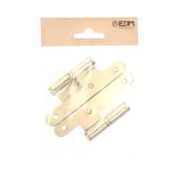 Scharnier EDM 85478 PN04 Staal 100 x 58 mm Rechts - thumbnail