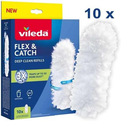 Vuilopvangzakjes voor Vileda Flex&Catch stofdoek, 10 stuks