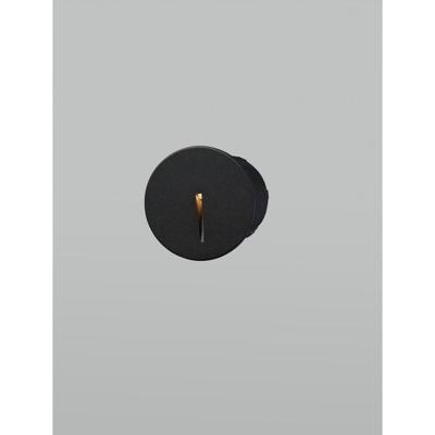 Lyora InbouwlampAizen rond antraciet - 9136185