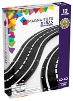 Magna-Tiles Xtras Roads uitbreidingsset 12 stuks - thumbnail