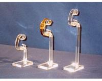 Acryl horlogepresentatie hoogte 12 cm - thumbnail