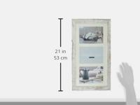 Zep fotolijst v23136 nelson 6 3q white wash voor 3 foto&apos;s - thumbnail