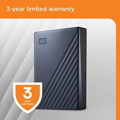 WD My Passport Ultra 2 TB Externe harde schijf (2,5 inch) USB-C Blauw WDBC3C0020BBL-WESN WD My Passport Ultra 2 TB Externe harde schijf (2,5 inch) USB-C Blauw WDBC3C0020BBL-WESN