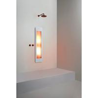 Sunshower Round Medium Plus infrarood + UV licht inbouw 140x33x10cm White M0600-M0101 - thumbnail