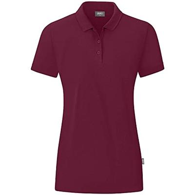 JAKO C6320D Polo Organic Dames - Kastanje - 34