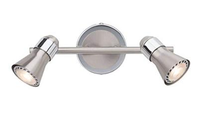 Brilliant OpbouwspotSanny 2-lichts - G15413/77