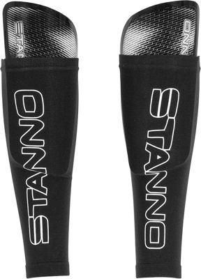 Stanno 482119 Dome Shin Guards - Black-White - S Stanno 482119 Dome Shin Guards - Black-White - S