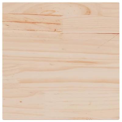 Tafelblad vierkant 40x40x1,7 cm massief grenenhout