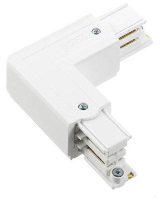 Nordic hoekstuk vast 90gr. tbv. rail wit rechts 5050039