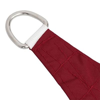 VidaXL Zonnezeil trapezium 2/4x3 m oxford stof rood