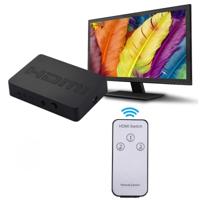 1080P 3 x 1 Ports (3 Ports Input x 1 Port Output) HDMI Switch with Remote Control - thumbnail