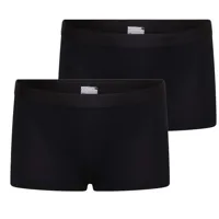 2-pak microfiber meisjes boxer Young - Kinder onderbroek - Elastische band - 140 - Zwart - 140 - thumbnail