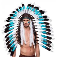 Headdress indian Snow wolf - thumbnail