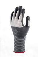 Showa Allround handschoen - 381 - microporeuze nitril gecoat - grijs - maat XXL - thumbnail