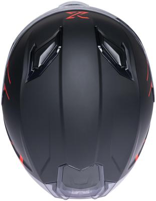 SPEC-X integraalhelm "sx-82.03/r2" stinger helmet sx-82.03/r2 black matt/red m pin read