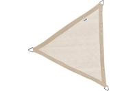 Nesling Coolfit schaduwdoek driehoek zand 5 x 5 x 5 meter - thumbnail