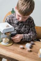 Dantoy Houten koffiemachine xl 13-delig in doos - thumbnail