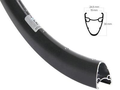 Rigida Velg ryde 28 (622) dutch-19 32/14 zwart (ongeslepen)