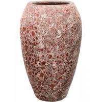 Lava Relic pink emperor hoge bloempot 57x95 cm - thumbnail