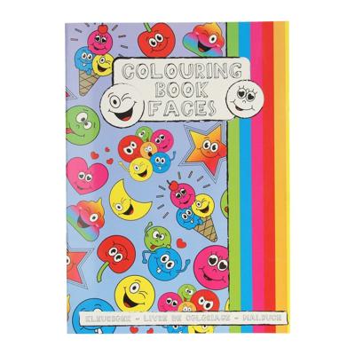 Duckiez Kleurboek met stickervel lachgezicht