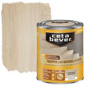 Cetabever Trappen Lak Natuurlijk Effect Mat - White Wash - 0,75 liter