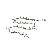 Konstsmide 3870-830 Lichtketting Buiten Energielabel: E (A - G) werkt op het lichtnet Aantal lampen 1000 LED Barnsteen Verlichte lengte: 21.98 m Frosted - thumbnail