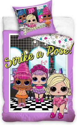 L.o.L. Surprise Dekbedovertrek! Strike a Pose 140 x 200 cm Katoen L.o.L. Surprise Dekbedovertrek! Strike a Pose 140 x 200 cm Katoen