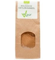 Vitiv Ceylon kaneel bio 250 Gram - thumbnail