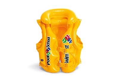 Intex geel kinder zwemvest - thumbnail