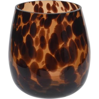 Theelichthouder glas 12x13cm Nampook - Nampook