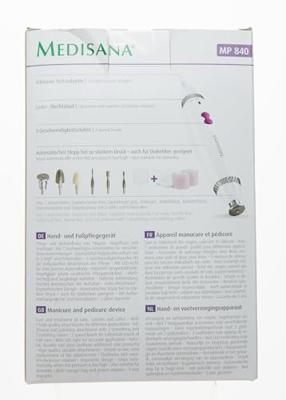Medisana MP 840 manicure/pedicure set 1 Set Medisana MP 840 manicure/pedicure set 1 Set