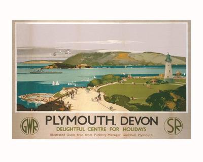 Kunstdruk Plymouth 3 40x50cm