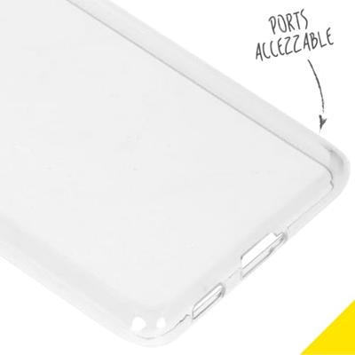 Accezz Clear Backcover Samsung Galaxy S21 Plus Telefoonhoesje Transparant