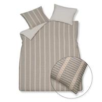 Vandyck Vandyck Pure 73 Yarn Dyed Dekbedovertrek Lits-jumeaux (240x200/220) stone - thumbnail