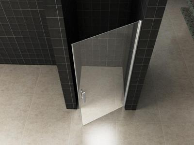 Wiesbaden Douchedeur Eco | Profiel | 90x195cm | Aluminium | Nisdeur Wiesbaden Douchedeur Eco | Profiel | 90x195cm | Aluminium | Nisdeur