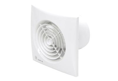 S&P Silent 100 CHZ TIMER + VOCHTSENSOR Badkamer/ toilet ventilator - Ø100mm