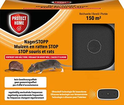 Ultrasonic muis en rat tegen muizen en ratten 150 m2 I Protect Home - Protect - thumbnail