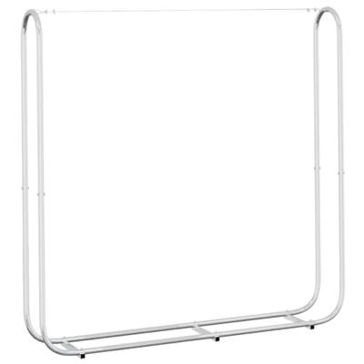 VidaXL Haardhoutrek 150x25x150 cm gegalvaniseerd staal