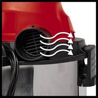 Einhell TC-VC 1930 S Nat- en droogzuiger 30 l - thumbnail