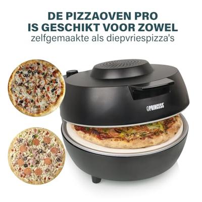 Princess Oven Pro Pizzaoven Controlelampje, Timerfunctie, CoolTouch-behuizing