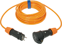 SIROX 649.010.17 Stroom Verlengkabel 16 A Oranje 10.00 m H07BQ-F 3G 1,5 mm²