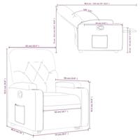 Sta-op-stoel verstelbaar stof donkergrijs - thumbnail