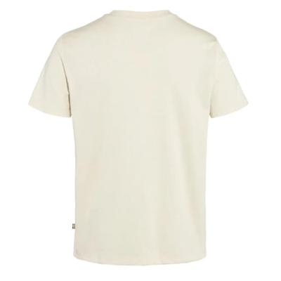 Fjällräven Dames T-Shirt Logo Tee W, chalk white, Maat: S