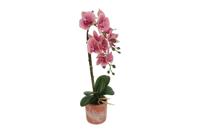 Decostar Phalaenopsis kunstplant 45 cm roze - thumbnail