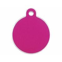 Naamplaatje Imarc Circle Roze - thumbnail