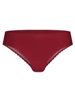 Secrets Brazilian slip met kant - Colours - Kanten lage brazilian dames slip - naadloos - thumbnail
