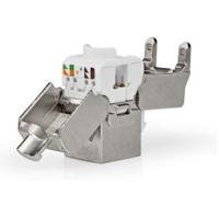 Nedis Keystone | CAT6a | RJ45 Female | S/FTP | Metaal | Doos - CCGB89730ME - thumbnail