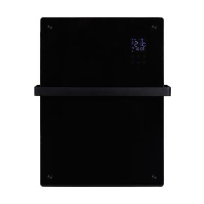 Convector Verwarming Eurom Alutherm Verre 800W Voor in de Badkamer met Wi-Fi en Glazen Behuizing Zwart Eurom